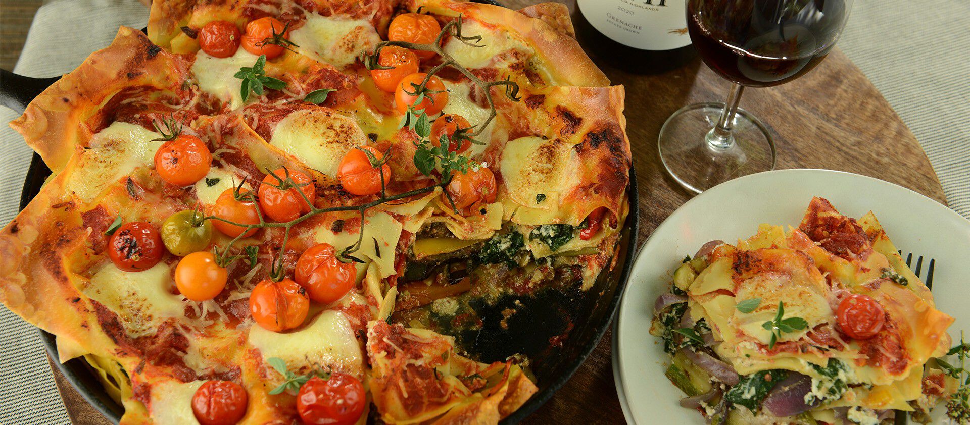 Grilled Summer Vegetable Lasagna